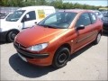 Voiture accidentée : PEUGEOT 206
