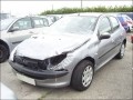Voiture accidentée : PEUGEOT 206