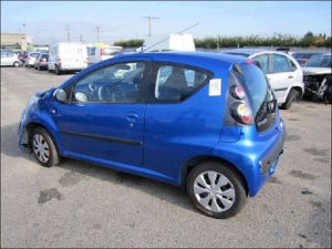 Voiture accidentée : CITROEN C 1