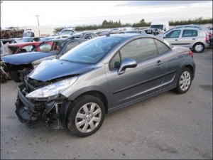 Voiture accidentée : PEUGEOT 207
