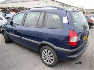 Voiture accidentée : OPEL ZAFIRA