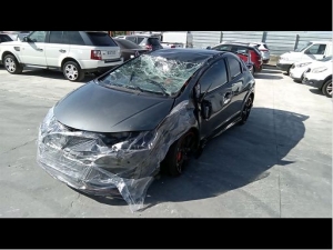Voiture accidentée : HONDA CIVIC