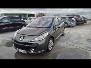 Voiture accidentée : PEUGEOT 207