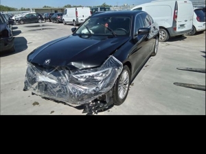 Voiture accidentée : BMW SERIE